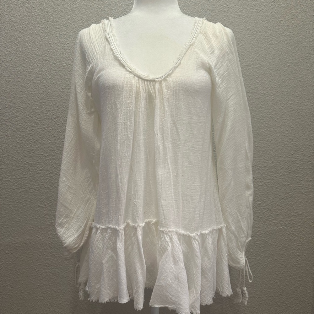 Elegant White Women's Top